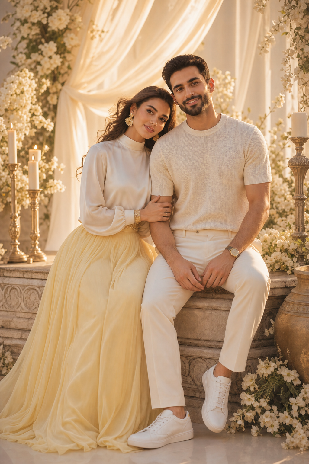 Couple portrait two