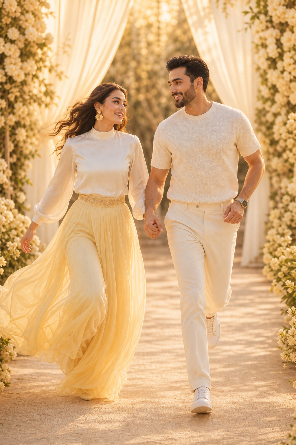 Couple portrait three